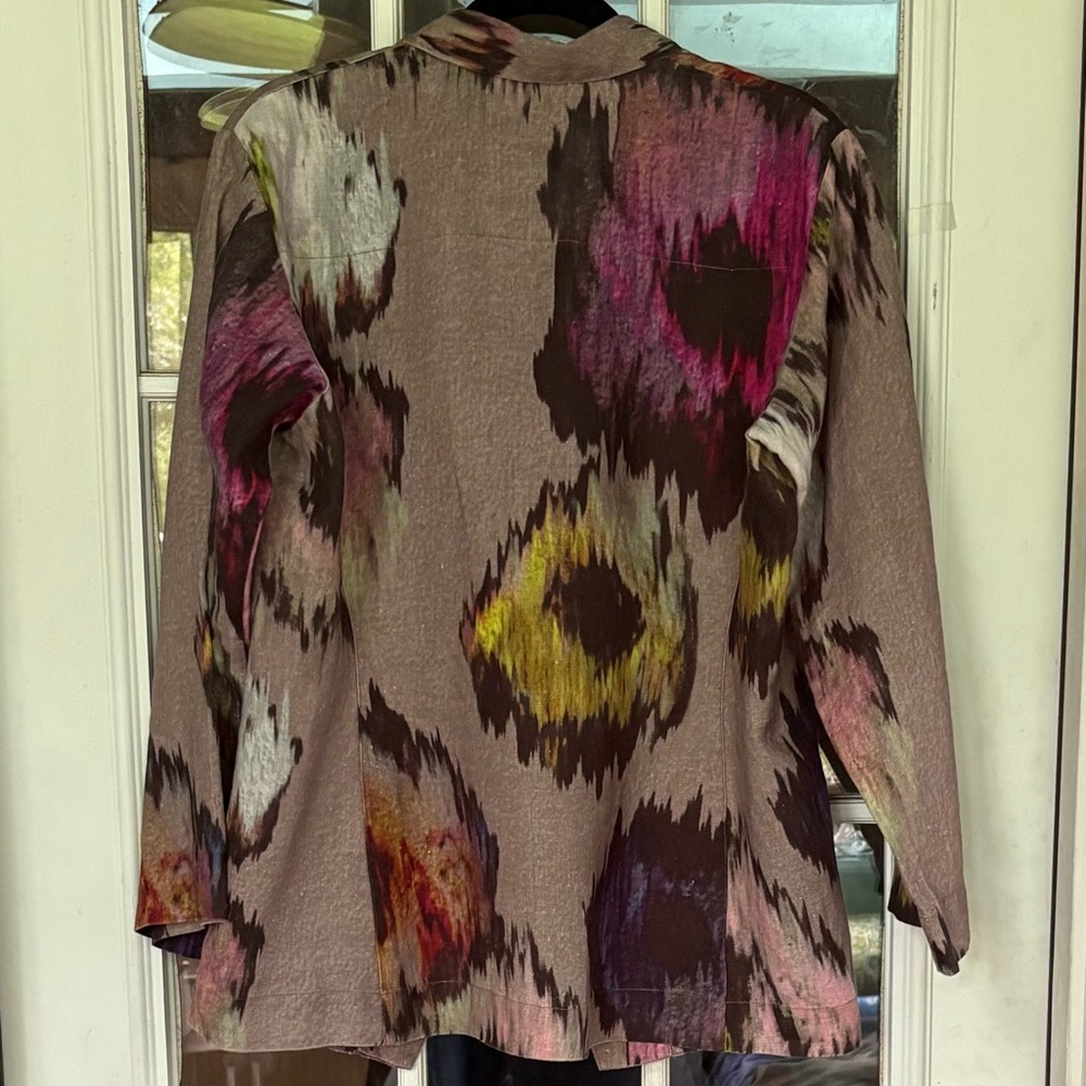 Bitte Kai Rand Asymmetric Linen Jacket. Large. - Picture 2 of 5